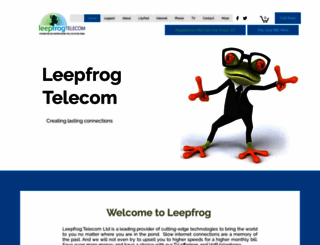 leepfrogtelecom.com screenshot