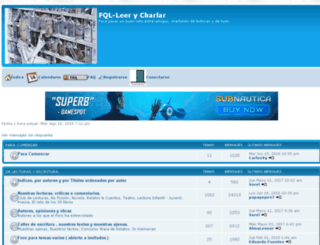 leer-y-charlar.foroespana.com screenshot