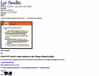 leesandlin.com screenshot