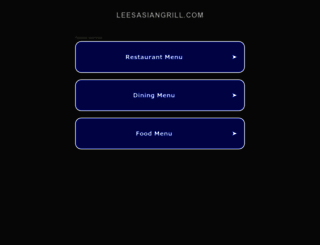 leesasiangrill.com screenshot