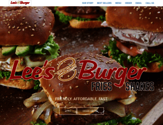 leesburger.com screenshot