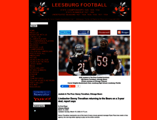 leesburgyellowjacketsfootball.com screenshot