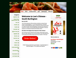 leessouthburlington.com screenshot