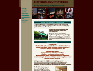 leethomasminiatures.com screenshot