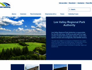 leevalleypark.org.uk screenshot