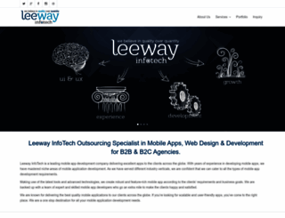 leewayinfotech.com screenshot