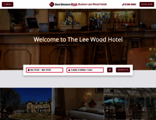 leewoodhotel.co.uk screenshot