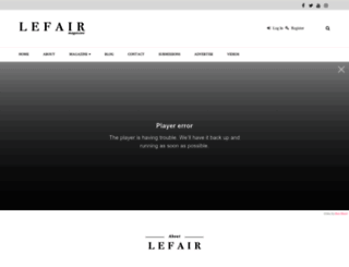 lefairmag.com screenshot