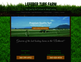 lefeberturf.com screenshot