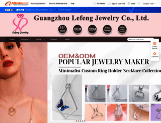 lefengjewelry.en.alibaba.com screenshot