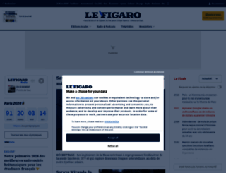 lefigaro.fr screenshot