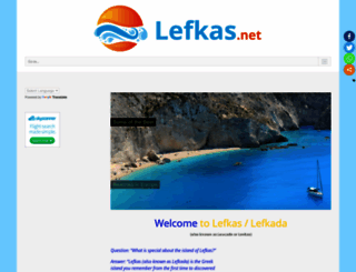 lefkas.net screenshot