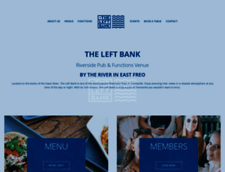 leftbank.com.au screenshot