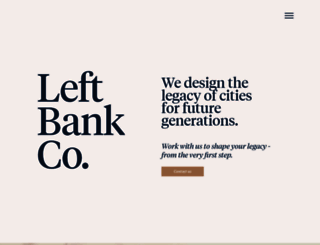 leftbankco.com screenshot