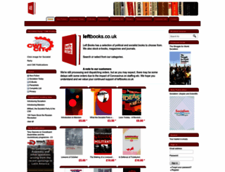 leftbooks.co.uk screenshot