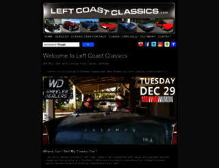 leftcoastclassics.com screenshot