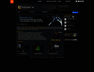 legacy-game.net screenshot