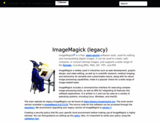 legacy.imagemagick.org screenshot