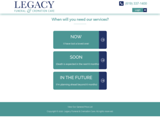 legacy.sharelifeplanning.com screenshot