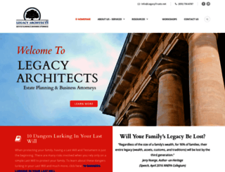 legacyarchitects.net screenshot