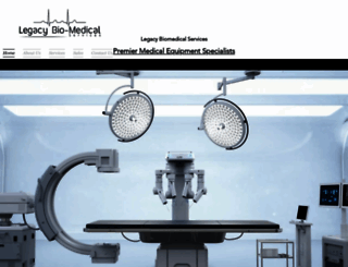 legacybiomedicalservices.com screenshot