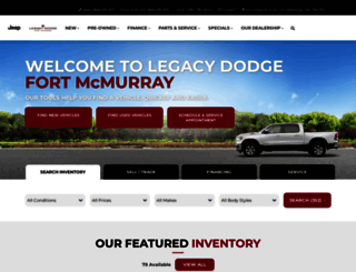 legacydodge.com screenshot