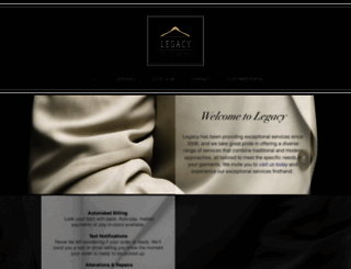 legacydrycleaner.com screenshot