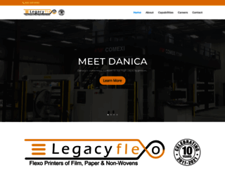 legacyflexo.com screenshot
