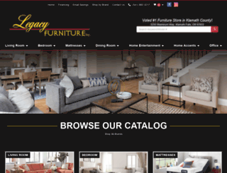 legacyfurnitureusa.com screenshot