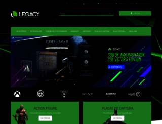 legacygamesbrasil.com screenshot