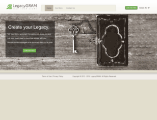 legacygram.com screenshot