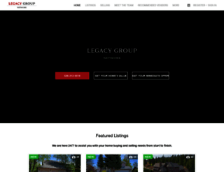 legacygroupspokane.com screenshot