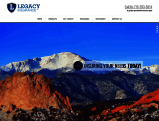 legacyinsurancebroker.com screenshot