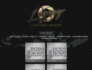 legacylivestockimaging.com screenshot