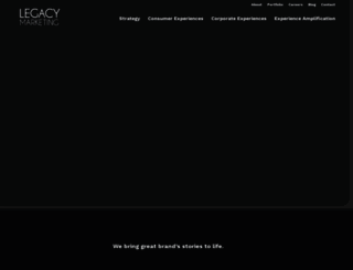 legacymarketing.com screenshot