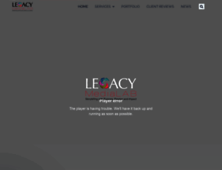 legacymedialab.com screenshot