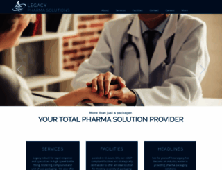 legacypackaging.com screenshot