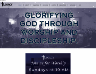 legacysenoia.org screenshot