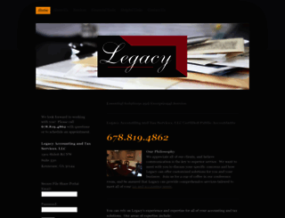 legacyservicesllc.com screenshot