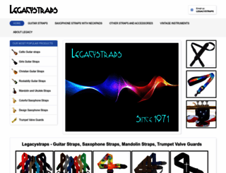 legacystraps.com screenshot