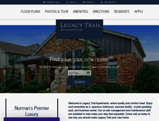 legacytrailnorman.com screenshot