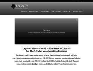 legacywoodworking.com screenshot
