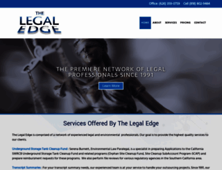 legal-edge.com screenshot