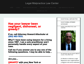 legal-malpractice.com screenshot