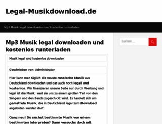 legal-musikdownload.de screenshot