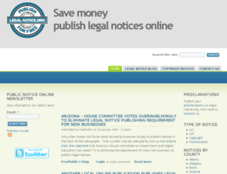 legal-notice.org screenshot
