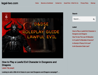 legal-two.com screenshot
