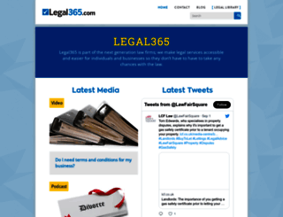 legal365.com screenshot