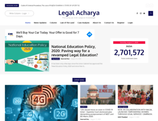 legalacharya.com screenshot