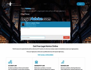 legaladvice.com screenshot